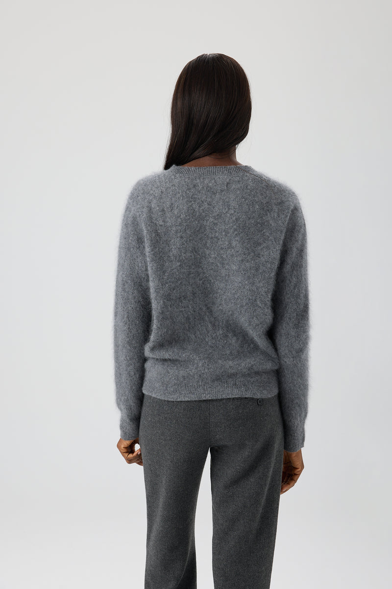 SPODNIE WOOL SIGNATURE GREY