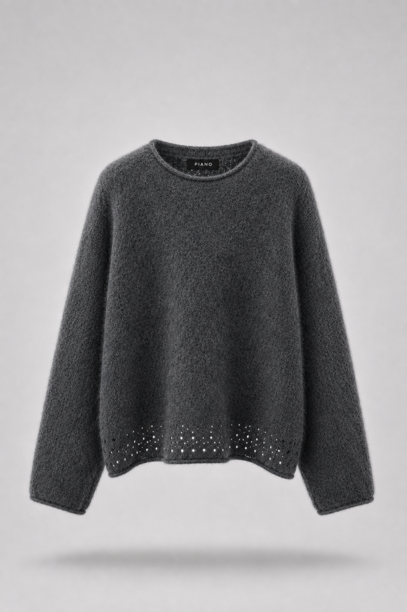 SWETER CASHMERE AJOUR
