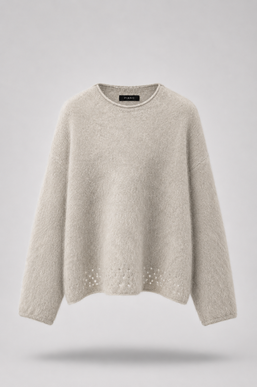 SWETER CASHMERE AJOUR