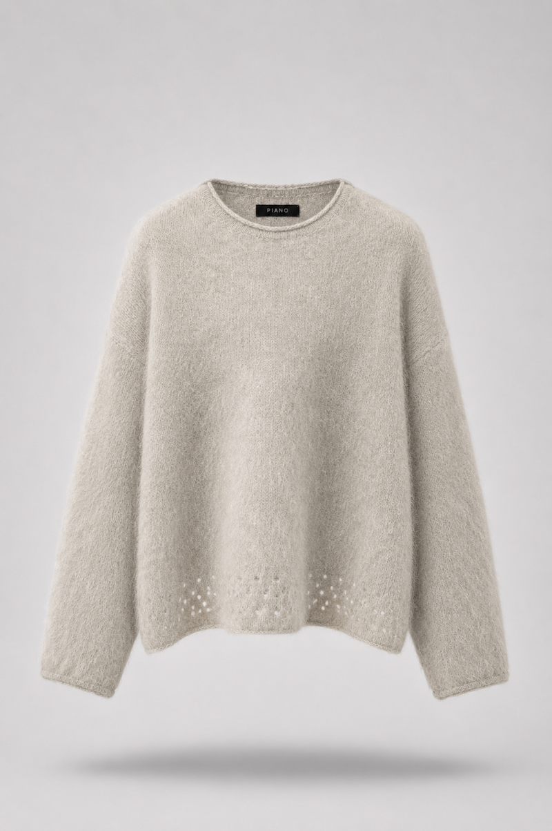 SWETER CASHMERE AJOUR