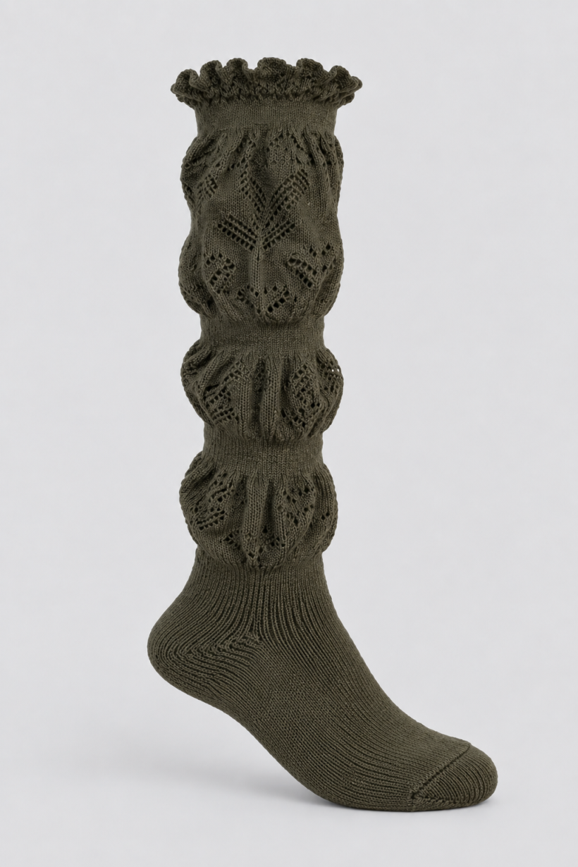SKARPETKI LACE KNIT