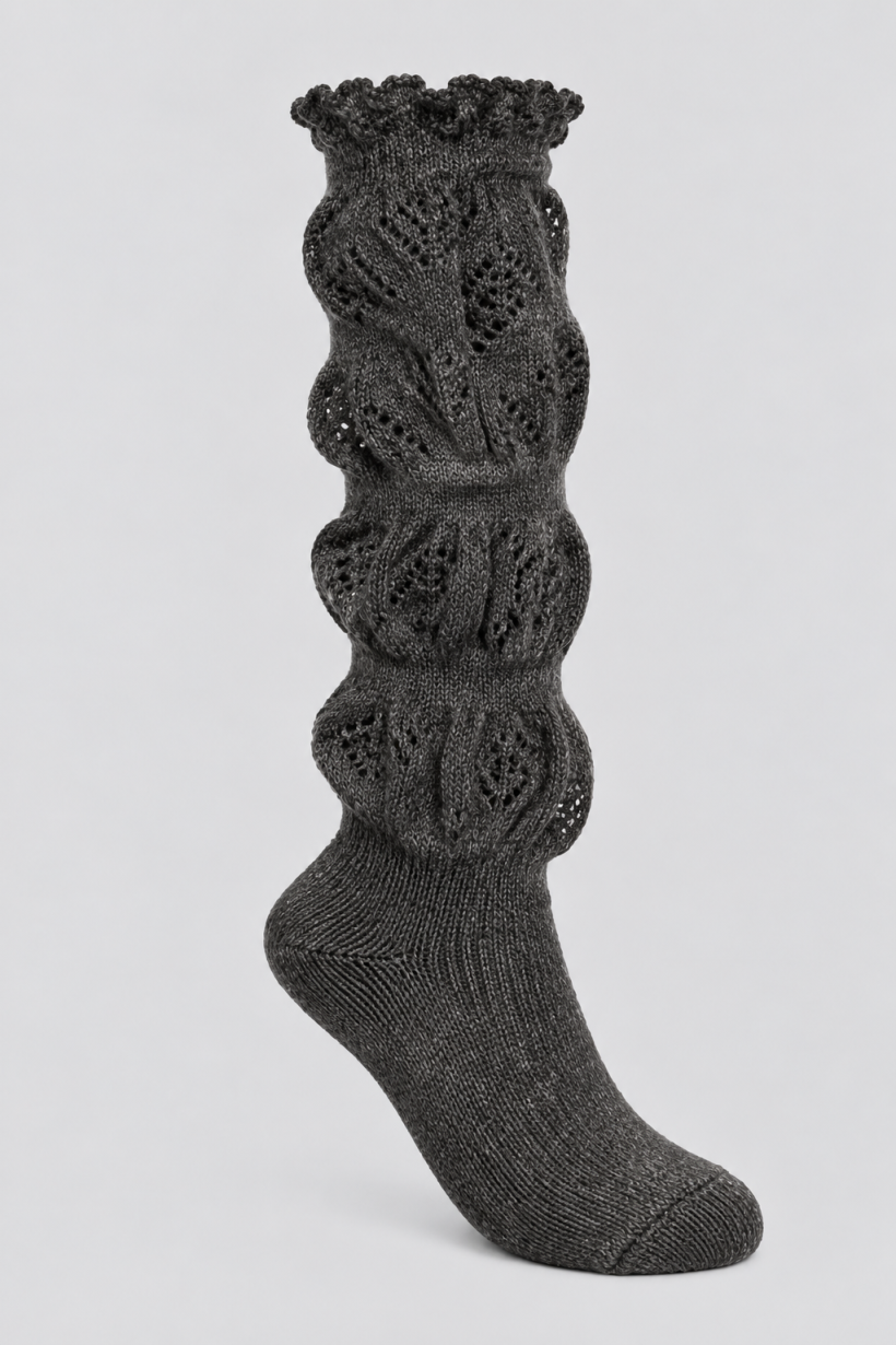 SKARPETKI LACE KNIT