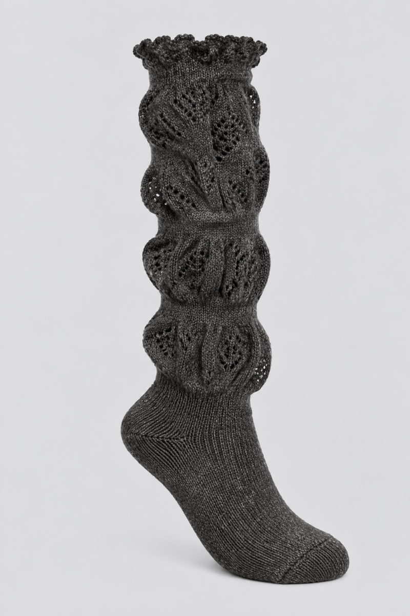 SKARPETKI LACE KNIT