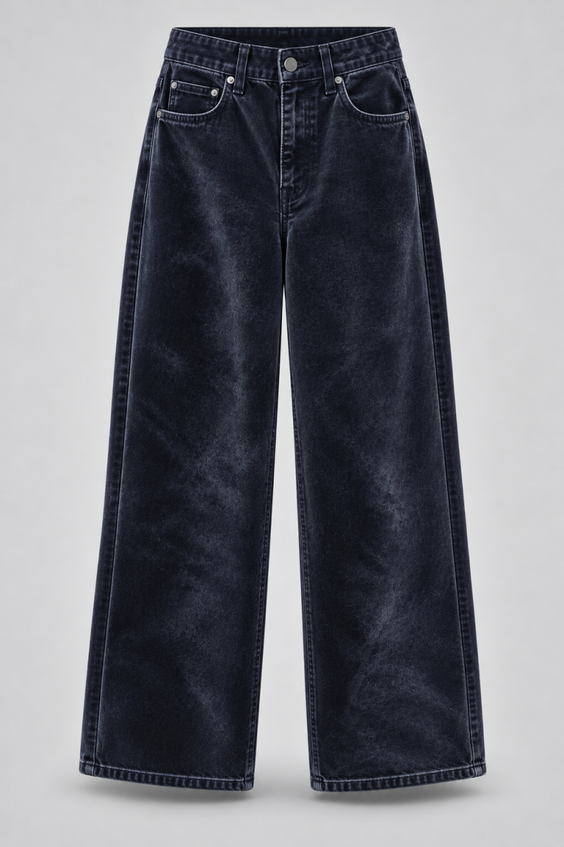 SPODNIE VELLUTO DENIM