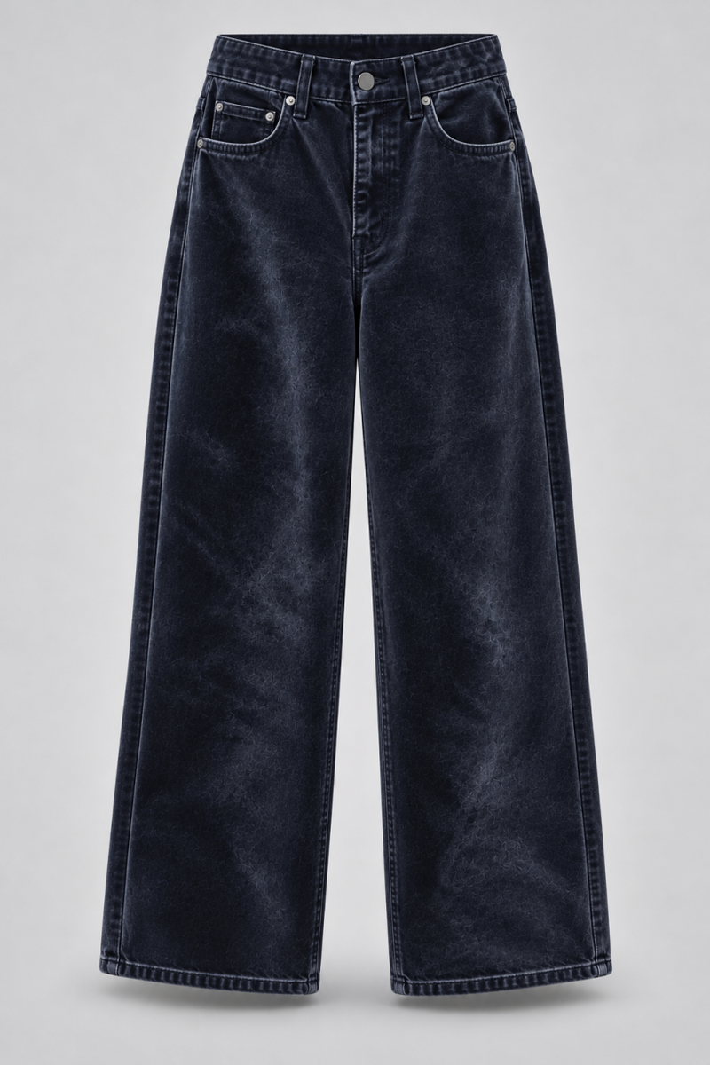 SPODNIE VELLUTO DENIM