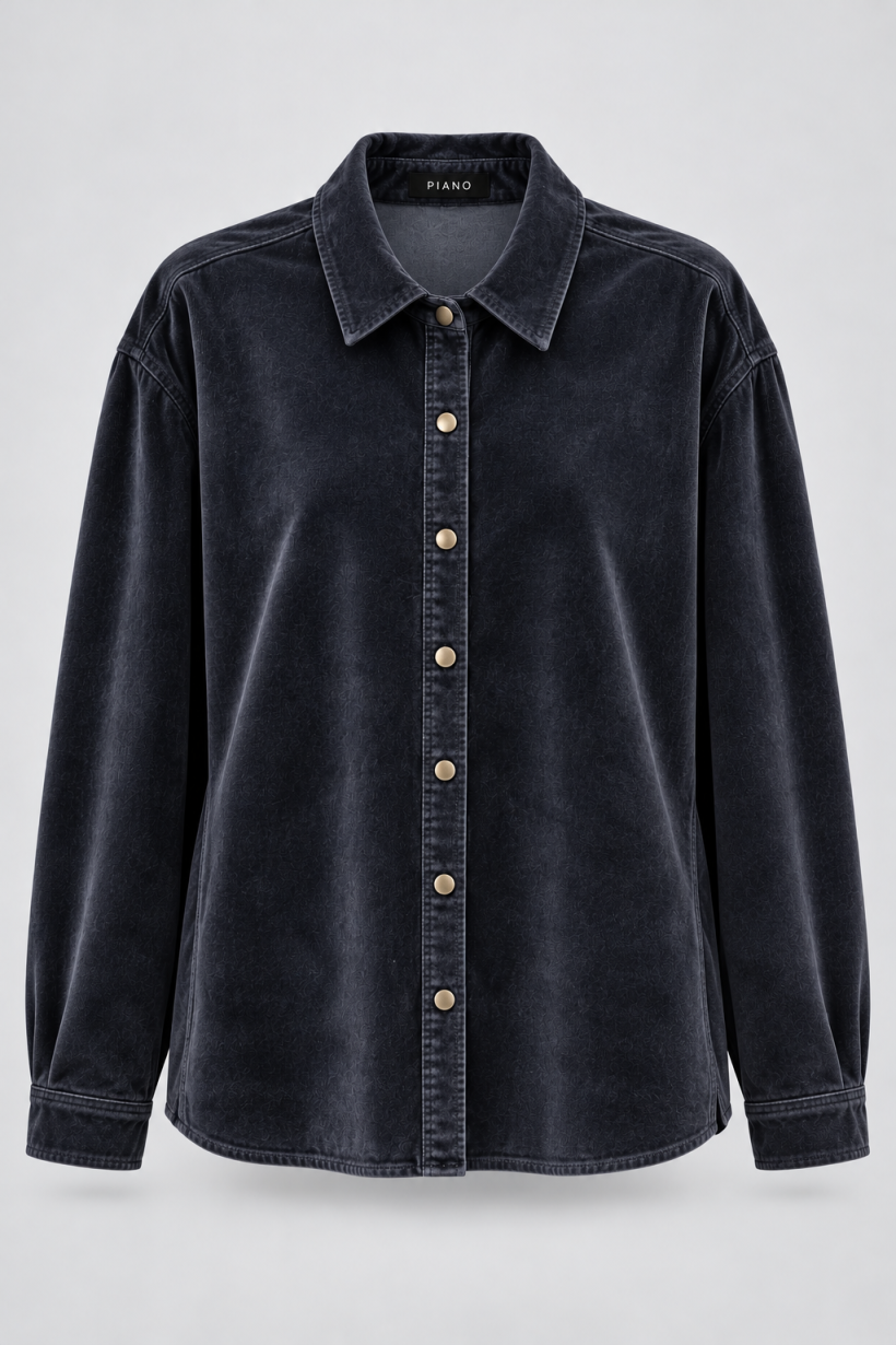 KOSZULA VELLUTO DENIM