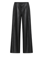 SPODNIE LEATHER WIDE